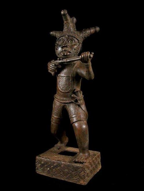 Hoffunctionaris - Edo-mensen - Benin, Antiek en Kunst, Kunst | Niet-Westerse kunst