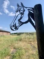 Tuindecoratie metalen paard | 32.4 cm x 32.0 cm, Tuin en Terras, Verzenden, Nieuw