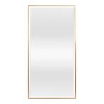 [en.casa] Spiegel Novoli hangend 101,8x51,8 cm goudkleurig, Nieuw, Verzenden