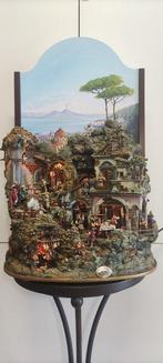 Kerststal - Composiet, Aardewerk, Gips, Hout, Papier -, Antiek en Kunst