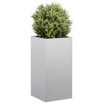 vidaXL Plantenbak 40x40x80 cm gegalvaniseerd staal, Verzenden, Nieuw, Metaal