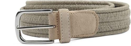 Profuomo Waxed Geweven Riem Khaki maat 105 Heren, Kleding | Heren, Riemen en Ceinturen, Nieuw, Echt leder, Verzenden