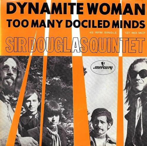 Single - Sir Douglas Quintet - Dynamite Woman, Cd's en Dvd's, Vinyl | Pop, Verzenden