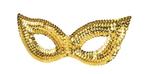 Oogmasker pailletten goud kat, Ophalen of Verzenden, Nieuw
