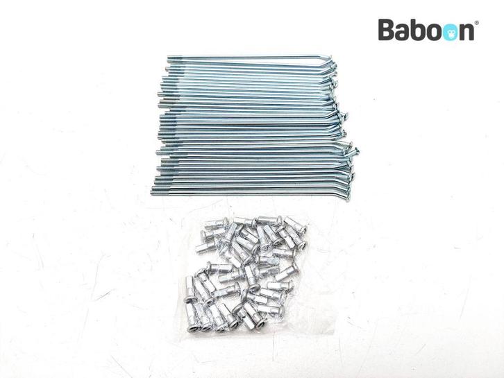 Achterwiel Suzuki DR 125 SM 2009-2012 Spoke set, Motoren, Onderdelen | Suzuki, Gebruikt, Verzenden