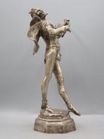 August de Wever (1856-1910) - sculptuur, Mephistopheles -, Antiek en Kunst, Antiek | Keramiek en Aardewerk