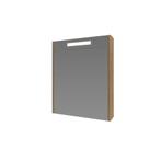 Spiegelkast Proline Premium Met Houten Deur Geïntrigeerd LED, Ophalen of Verzenden, Nieuw, Bad
