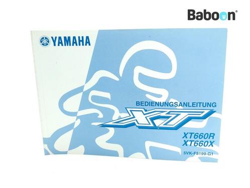 Instructie Boek Yamaha XT 660 X 2004-2014 (XT660X) German, Motoren, Onderdelen | Yamaha, Gebruikt, Verzenden