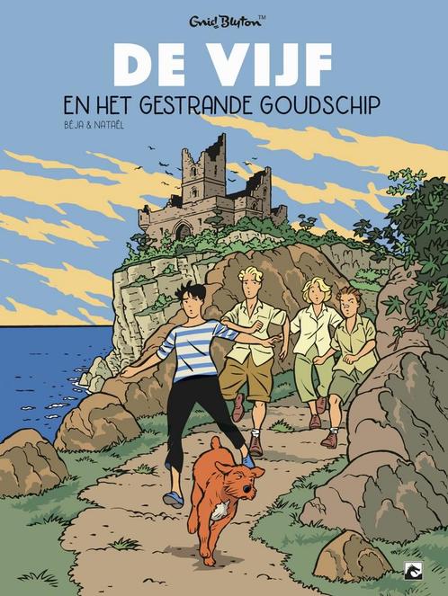 De Vijf en het gestrande goudschip / De vijf / 1 Béja, Boeken, Overige Boeken, Zo goed als nieuw, Verzenden