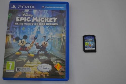 Epic Mickey - El Retorno De Heroes (VITA ESP), Spelcomputers en Games, Games | Sony PlayStation Vita, Zo goed als nieuw, Verzenden