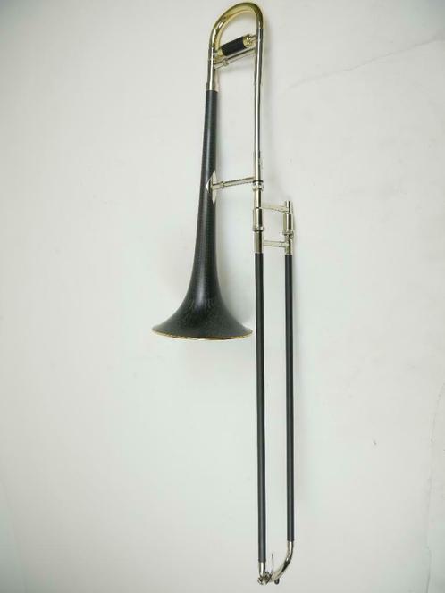 DaCarbo Jazz trombone met Carbon Beker Demo -€ 355,00, Muziek en Instrumenten, Blaasinstrumenten | Trombones, Tenor, Nieuw, Met koffer
