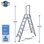 ASC Dubbele trap, Doe-het-zelf en Verbouw, Ladders en Trappen, Nieuw, Trap, Verzenden