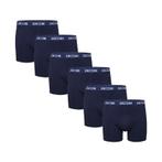 Zaccini 6 boxershorts navy (blauw, Ondergoed, Heren)