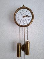 Klok - Le Temps de Liège - Emaille, Messing, Metaal -, Antiek en Kunst, Antiek | Klokken