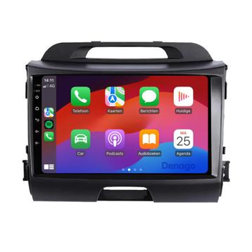 Kia Sportage Autoradio 2010 t/m 2015 Android 13 & CarPlay beschikbaar voor biedingen