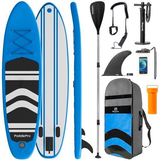 Tweedekans | LifeGoods SUP Board - Opblaasbaar Paddle Board, Watersport en Boten, Suppen, Zo goed als nieuw, Ophalen of Verzenden