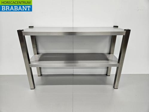 RVS HCB Dubbele Etagère Brug Premium-line 100 cm Horeca, Zakelijke goederen, Horeca | Keukenapparatuur, Nieuw in verpakking, Ophalen of Verzenden