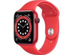 Apple Watch S6 Alu 44mm Red (Bracelet Red) LTE iOS, Verzenden, Zo goed als nieuw