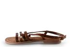 Lazamani Sandalen in maat 37 Cognac | 10% extra korting, Kleding | Dames, Schoenen, Overige kleuren, Verzenden, Lazamani, Sandalen of Muiltjes