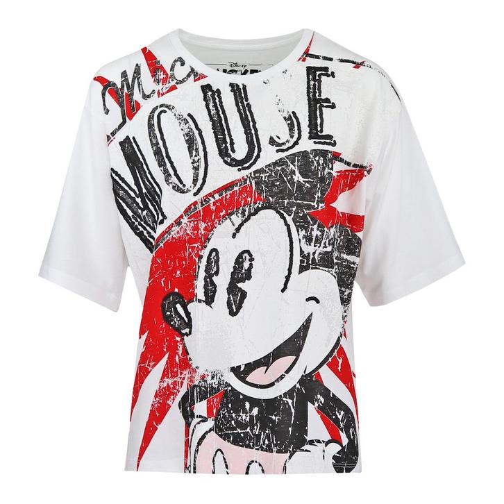 Frogbox • wit t-shirt met Mickey • 36, Kleding | Dames, Tops, Wit, Nieuw, Maat 36 (S), Verzenden