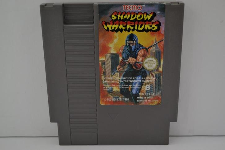 Shadow Warriors (NES FRA), Spelcomputers en Games, Games | Nintendo NES, 1 speler, Zo goed als nieuw, Verzenden