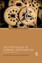9780367482589 The Psychology of Criminal Investigation, Boeken, Verzenden, Nieuw, Andy Griffiths
