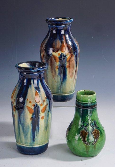 Vlaams aardewerk • Poterie Flamande • Torhout - Vaas (3) -, Antiek en Kunst, Kunst | Designobjecten