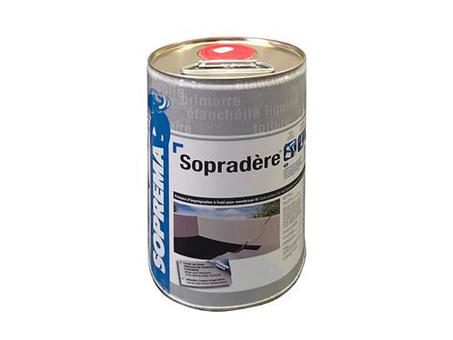Soprema hechtprimer bitumen dakbedekking Sopradere (blik, Doe-het-zelf en Verbouw, Overige Doe-het-zelf en Verbouw, Ophalen of Verzenden