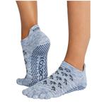 ToeSox Yoga No-Show Grip Socks teensokken  Blauw/Grijs - 39-, Verzenden, Nieuw, Kleding