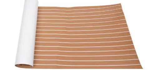 Antislip Duurzame Teak Vloermat Zelfklevend Camper Boot Jach, Huis en Inrichting, Stoffering | Tapijten en Kleden, Nieuw, Verzenden