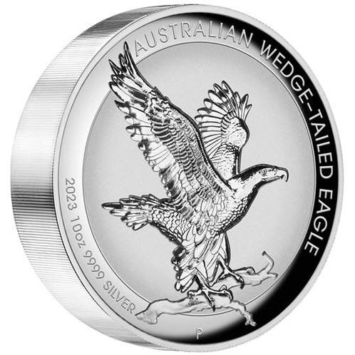 Wedge Tailed Eagle 10 oz 2023 Incused  (500 oplage), Postzegels en Munten, Munten | Oceanië, Losse munt, Zilver, Verzenden