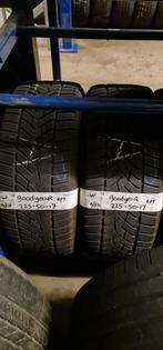 2x 225-50-17 Goodyear Winter RFT 5mm €45 Per Band 225 50 17, Ophalen, Gebruikt, 17 inch, Winterbanden