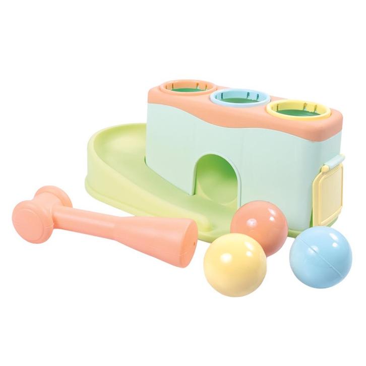 Dolu Rolling Balls Pastel Hamerbank met Ballen, Kinderen en Baby's, Speelgoed | Babyspeelgoed, Nieuw, Verzenden