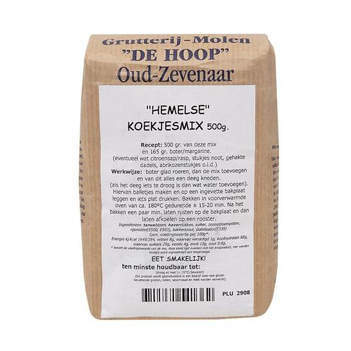 Molen de Hoop Hemelse Koekjesmix 500gr, Hobby en Vrije tijd, Taarten en Cupcakes maken, Nieuw, Verzenden