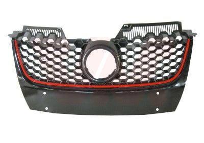 Front Grill voor Volkswagen Golf 5 GTI, Auto-onderdelen, Carrosserie en Plaatwerk, Voor, Bumper, Nieuw, Volkswagen, Ophalen of Verzenden