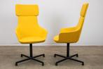 Design fauteuil DeBerenn Hendrix M, geel, Stoel, Gebruikt, Ophalen of Verzenden, Receptie of Entree