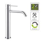 Wastafelmengkraan BWS Exclusive XL 1-hendel Chroom, Ophalen of Verzenden, Nieuw, Chroom, Kraan