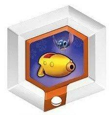 Disney Infinty Power Disc Lilo & Stitch Blaster, Spelcomputers en Games, Spelcomputers | Nintendo Wii, Zo goed als nieuw, Ophalen of Verzenden