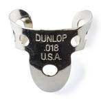 Jim Dunlop RVS vingerplectrum + duimplectrum  0.018 - 5-pack, Ophalen of Verzenden, Nieuw, Banjo