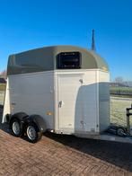 Prachtige vol-Alu Humbaur 2-paards uit 2021!, Dieren en Toebehoren, Paarden en Pony's | Trailers en Aanhangwagens, Ophalen, Zo goed als nieuw