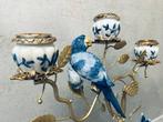 Kaarsenhouder - Hars, IJzer - LUXE EXOTISCHE KANDELAAR, Antiek en Kunst