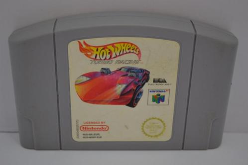 Hot Wheels - Turbo Racing (N64 EUR), Spelcomputers en Games, Games | Nintendo 64, Zo goed als nieuw, Verzenden