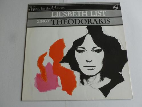 Liesbeth List zingt Theodorakis (LP), Cd's en Dvd's, Vinyl | Pop, Verzenden