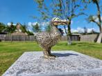 Beeld, Bronze Dodo Gold Polished - Bird - 13.5 cm - Brons, Antiek en Kunst, Kunst | Designobjecten