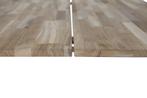 Eettafel - Carin - 200x90 cm - Teak - Wit - Jörn, Huis en Inrichting, Tafels | Eettafels, Verzenden, Nieuw