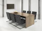 Executive vergadertafel, 220x100cm, midden eiken, Zakelijke goederen, Kantoor en Winkelinrichting | Kantoormeubilair en Inrichting