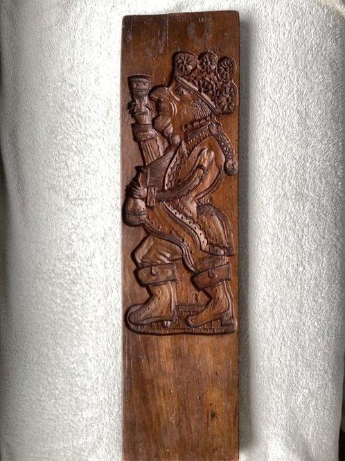 Mal - Dubbelzijdige speculaasplank, Antiek en Kunst, Antiek | Overige Antiek