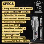 Professionele Draadloze 4-in-1 Tondeuse - Tondeuse Mannen, Sieraden, Tassen en Uiterlijk, Uiterlijk | Gezichtsverzorging, Ophalen of Verzenden