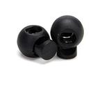 Bevestigingsclip met Veer voor Elastisch Touw - 7 mm - Zwart, Caravans en Kamperen, Ophalen of Verzenden, Nieuw