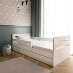 Kocot Kids Tomi Kinderbed – Met Valhekje en Optionele Lade, Lattenbodem, Verzenden, Nieuw, 70 tot 85 cm